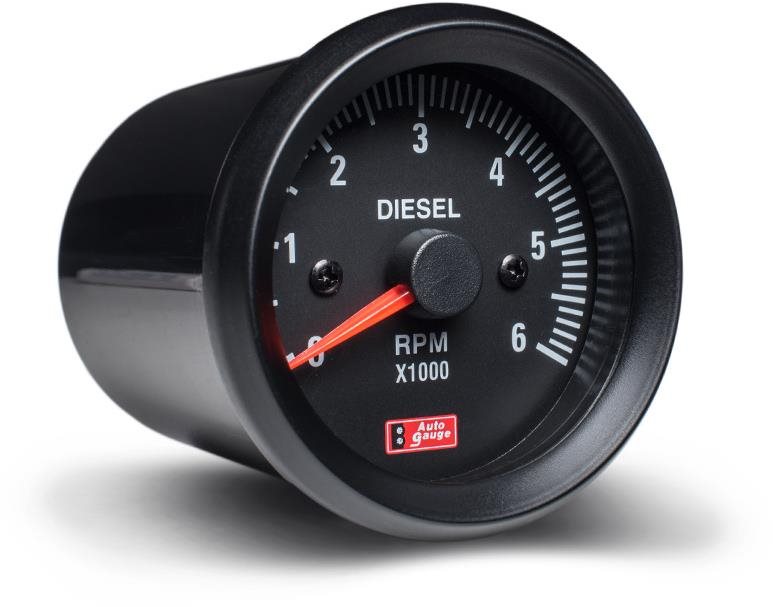 Auto Gauge – ukazovateľ otáčok pre dieselové motory Prídavný budík...