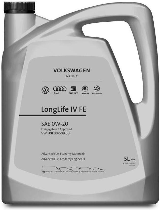 VW 0W20 Longlife IV 5L Motorový olej