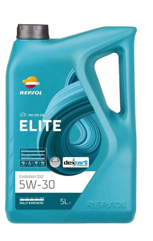 REPSOL Elite Evolution DX2 5 W –  30 –  5 L Motorový olej