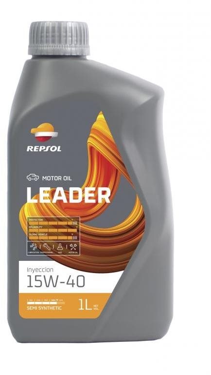 REPSOL Leader Inyeccion 15W - 40  1 l Motorový olej