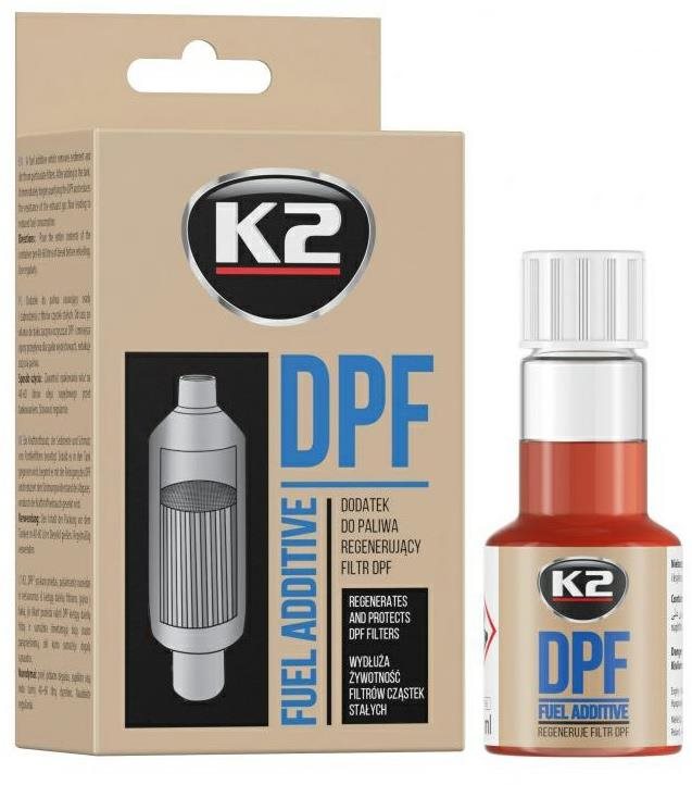 K2 DPF 50 ml – prídavok do paliva, regeneruje a chráni filtre...