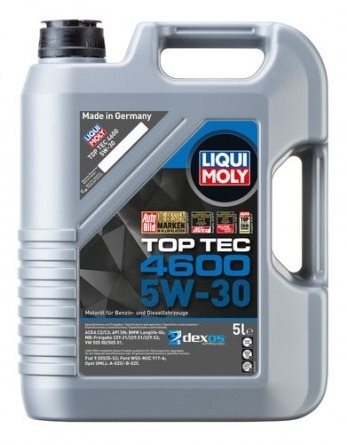 LIQUI MOLY Top Tec 4 600 5 W-30 5 l Motorový olej