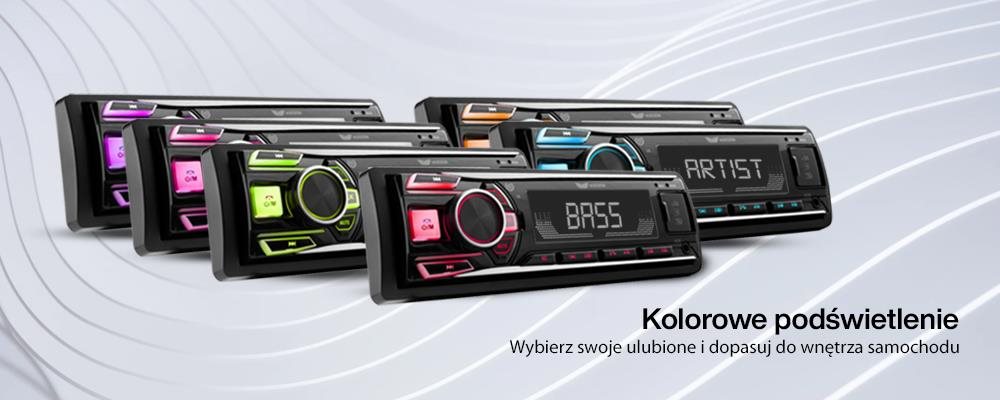Vordon HT-202 Multicolour Autórádió