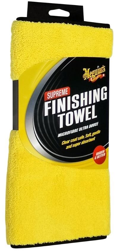 Meguiar's Supreme Finishing Towel – extra hustá mikrovláknová...