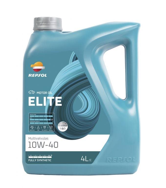 Repsol Elite Multivalvulas 10W/40 –  4  l Motorový olej