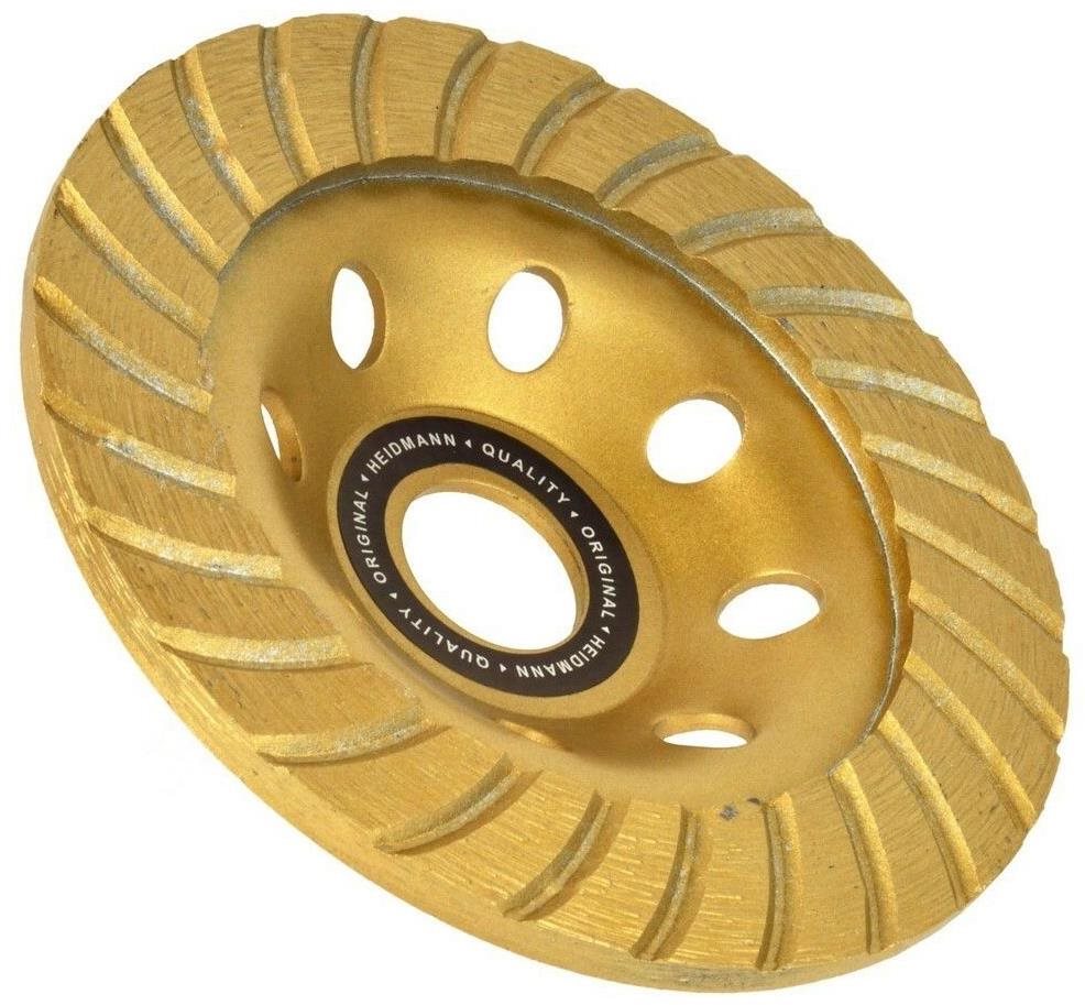 GEKO Kotúč diamantový hrncový brúsny turbo, 125 × 5 × 22,23 mm...