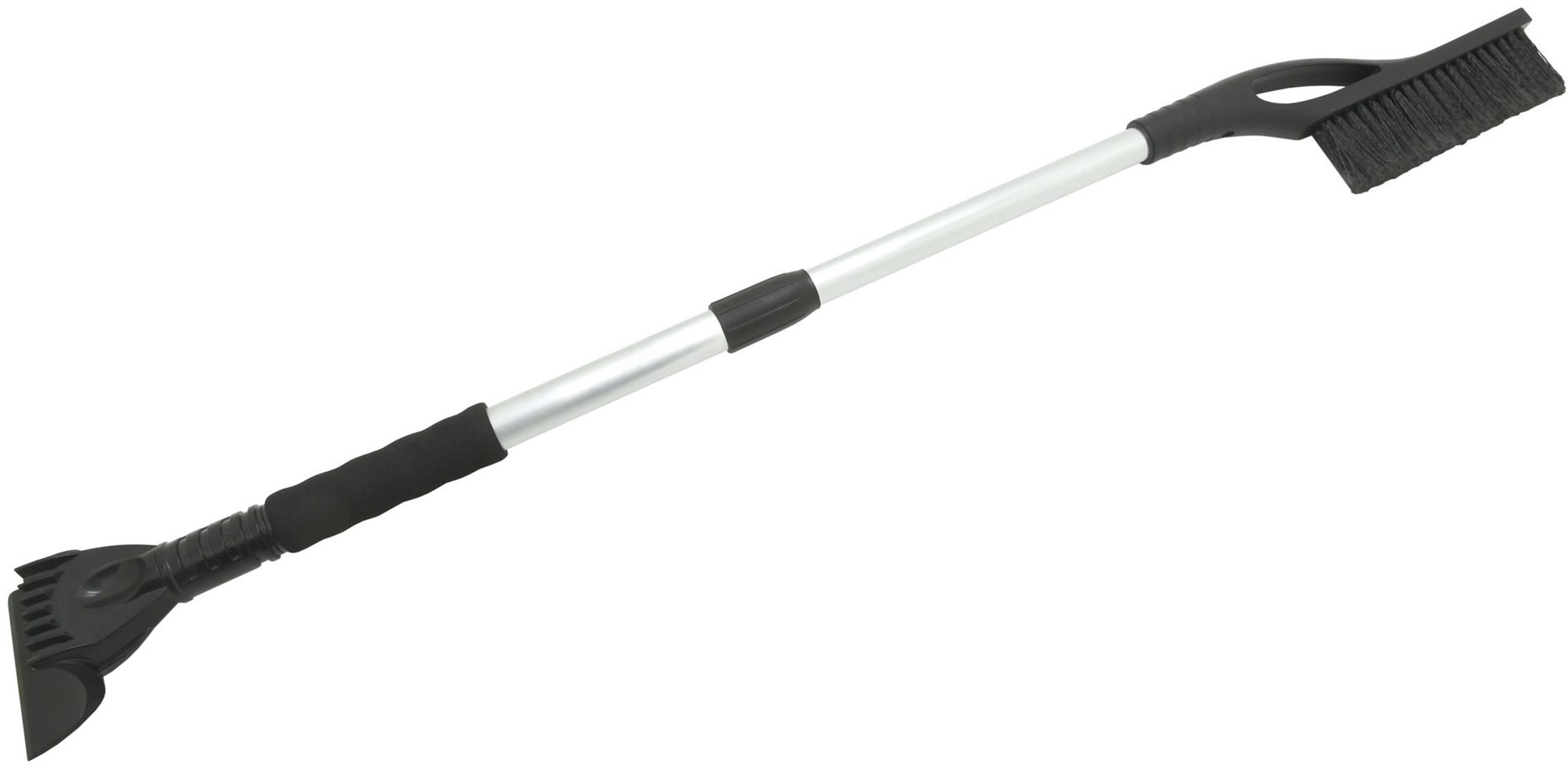 COMPASS Škrabka so zmetáčikom BLACK teleskopická 77 – 100 cm...