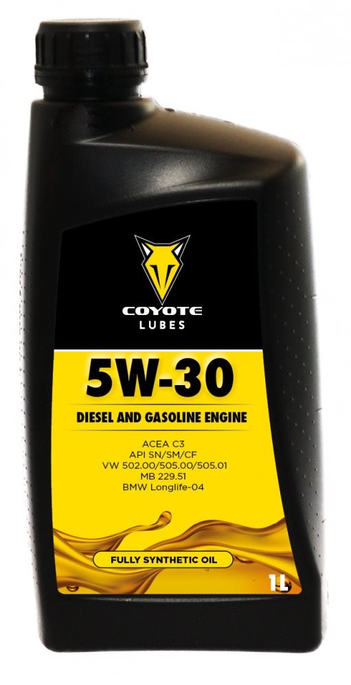 COYOTE LUBES 5W-30 1 L Motorový olej