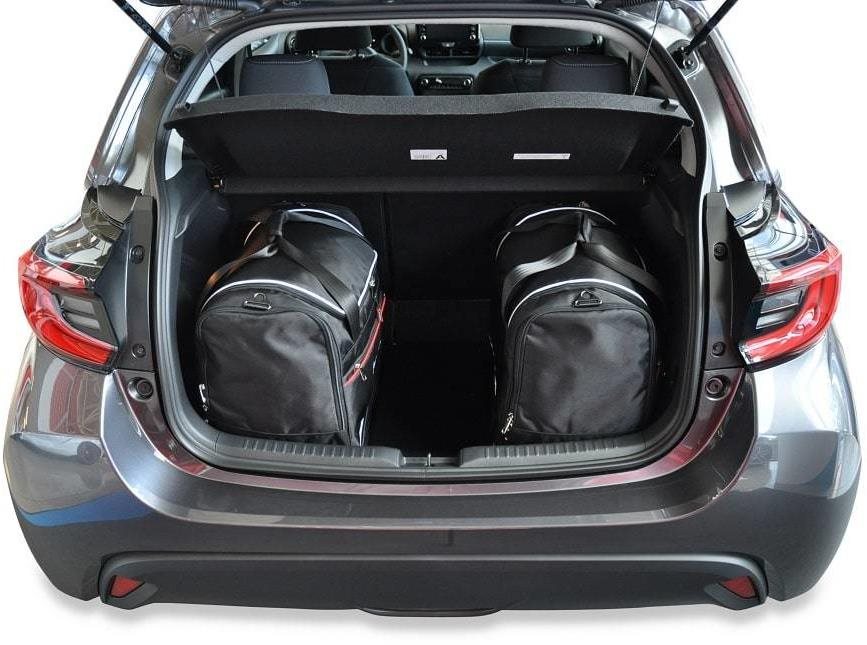 KJUST SÚPRAVA TAŠIEK 3 KS PRE TOYOTA YARIS HEV 2020+ Taška do kufra...