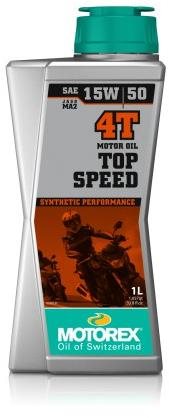 Motorex Top Speed 4T 15W-50 1L Motorový olej