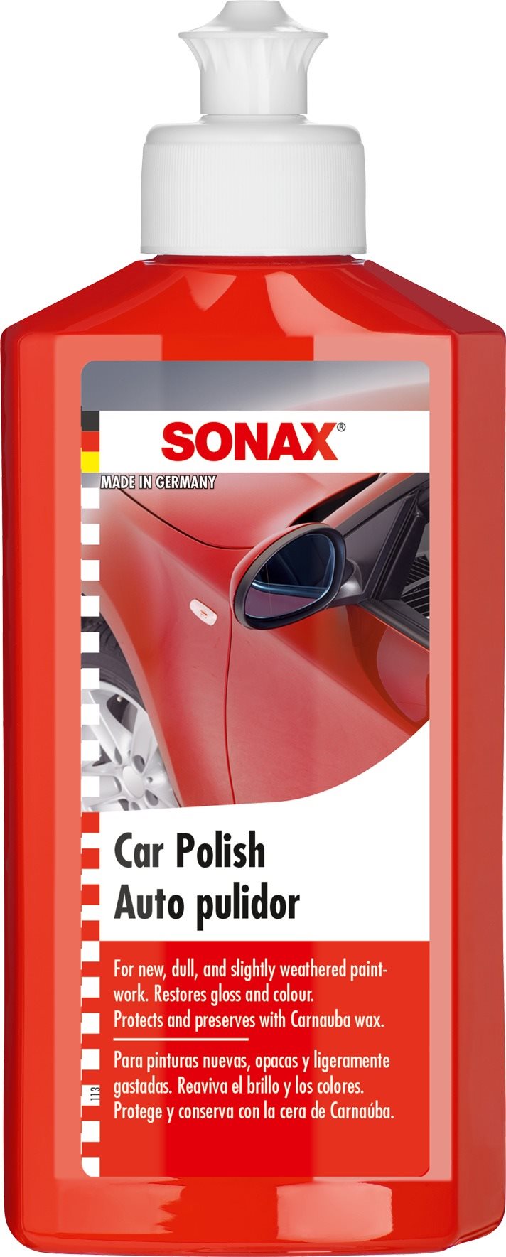 SONAX - Autopolitúra, 250 ml Vosk na auto