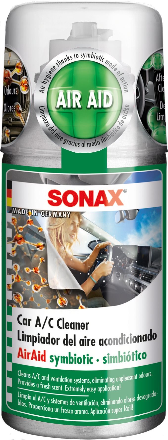 SONAX - Čistič klimatizácie, 100 ml Čistič klimatizácie