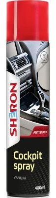 SHERON Cockpit spray vanília 400 ml Műanyag felújító