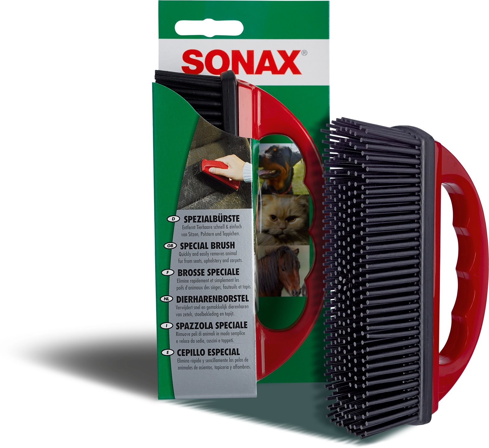 SONAX Kefa na chlpy, 1 ks Kefa na umývanie auta