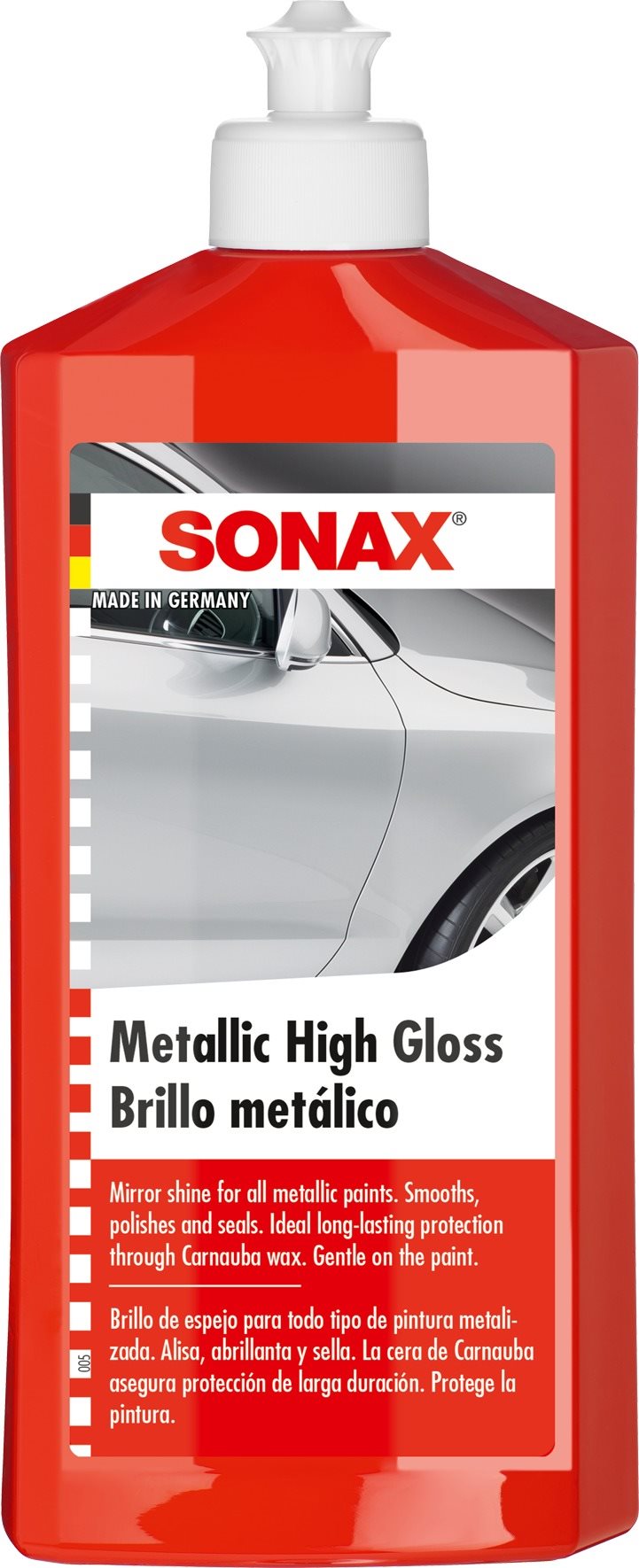 SONAX Leštenka na metalízu, 500 ml Leštenka na auto