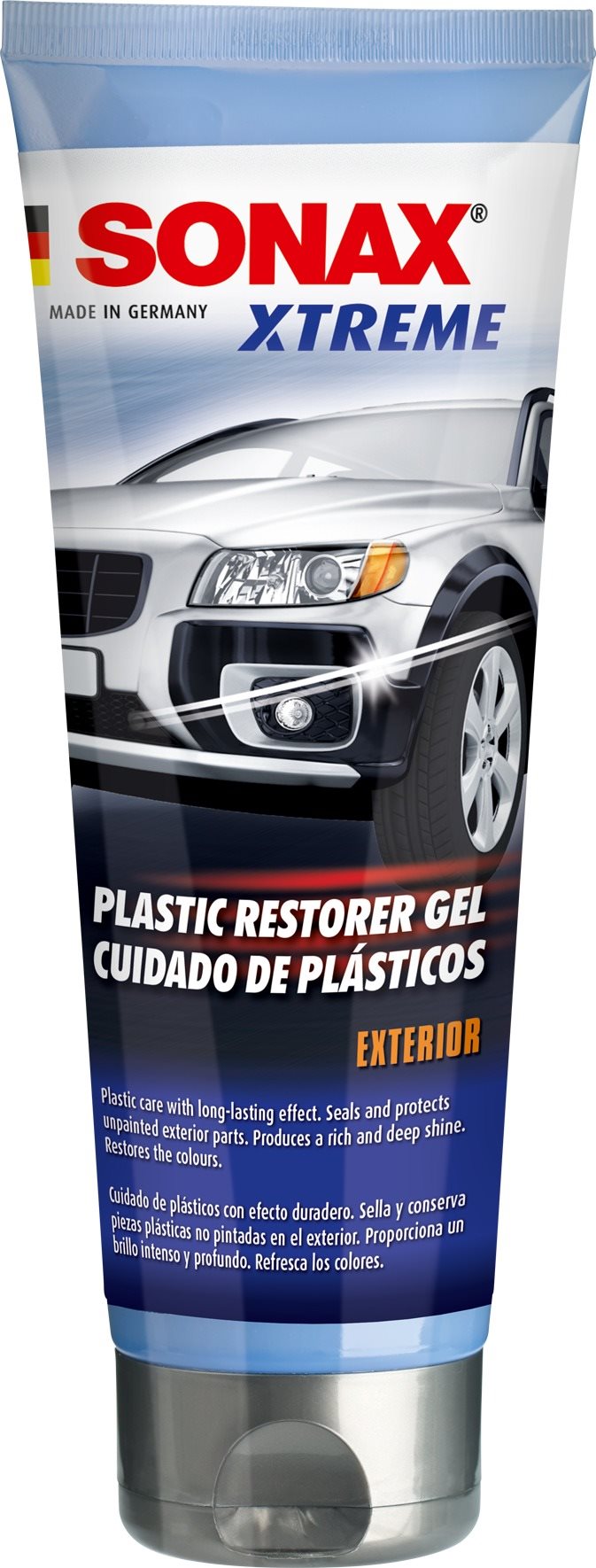 SONAX - Ošetrenie vonkajších plastov, 250 ml Oživovač plastov