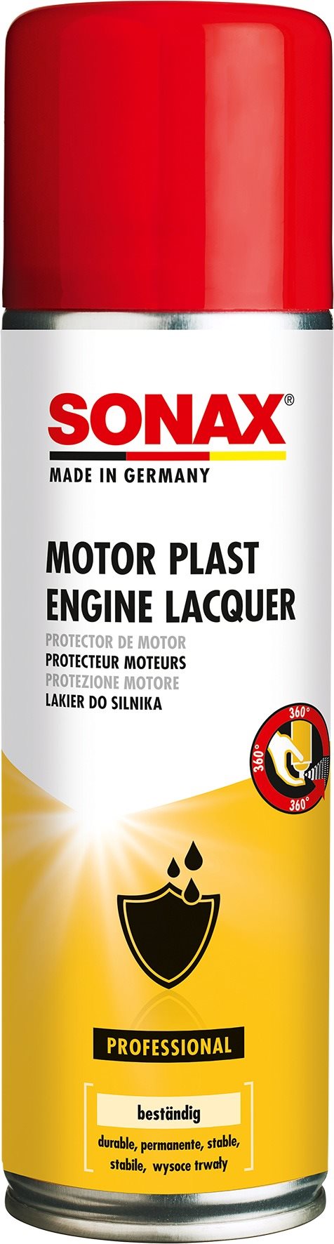SONAX - Plastová ochrana motora, 300 ml Oživovač plastov