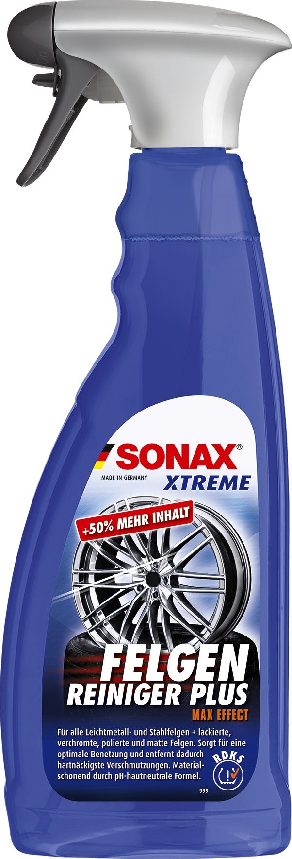 SONAX Xtreme - Čistič diskov - full effect, 750 ml Čistič alu diskov