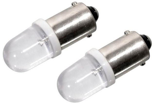 COMPASS 1 LED 12 V Ba9s, biela, 2 ks LED autožiarovka