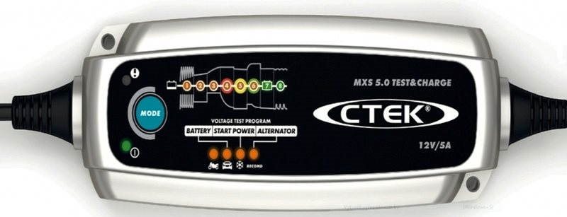 CTEK MXS 5.0 Test & Charge Nabíjačka autobatérií