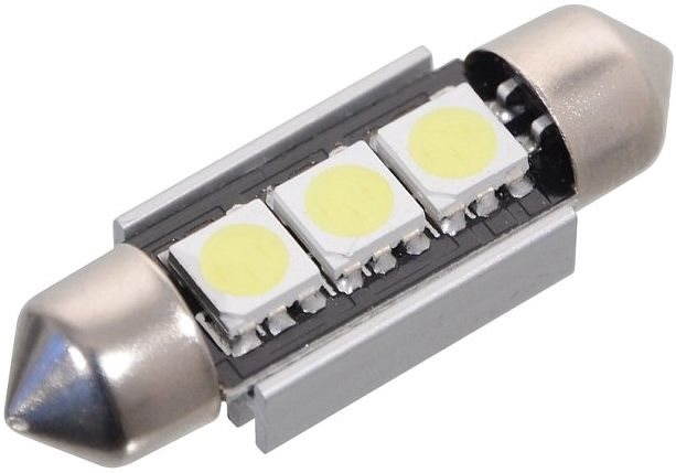 COMPASS 3 SMD LED 12 V sufit SV8.5 biela LED autožiarovka