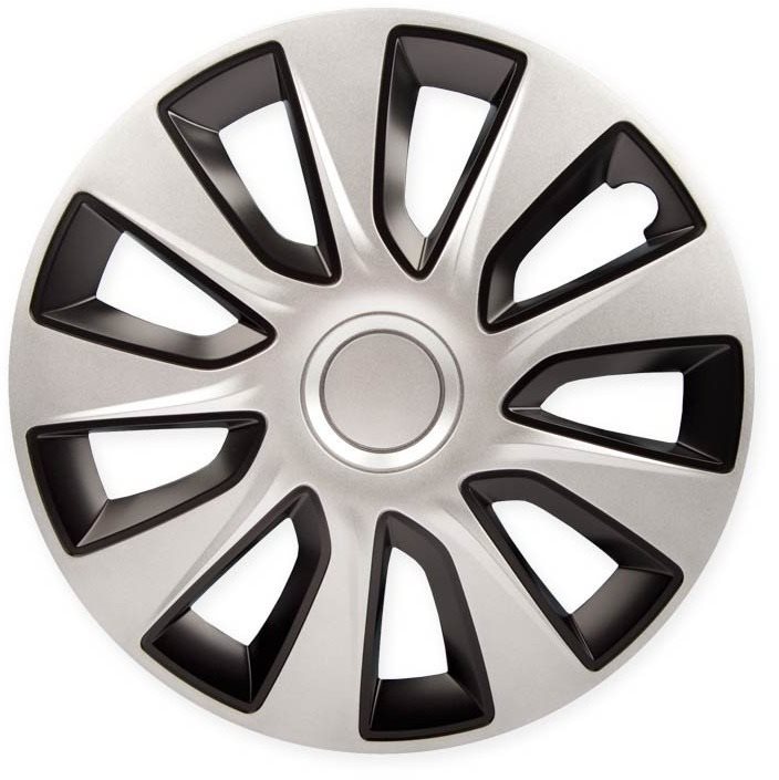 STRATOS DC SILVER/BLACK 16" 4ks Puklice na kolesá
