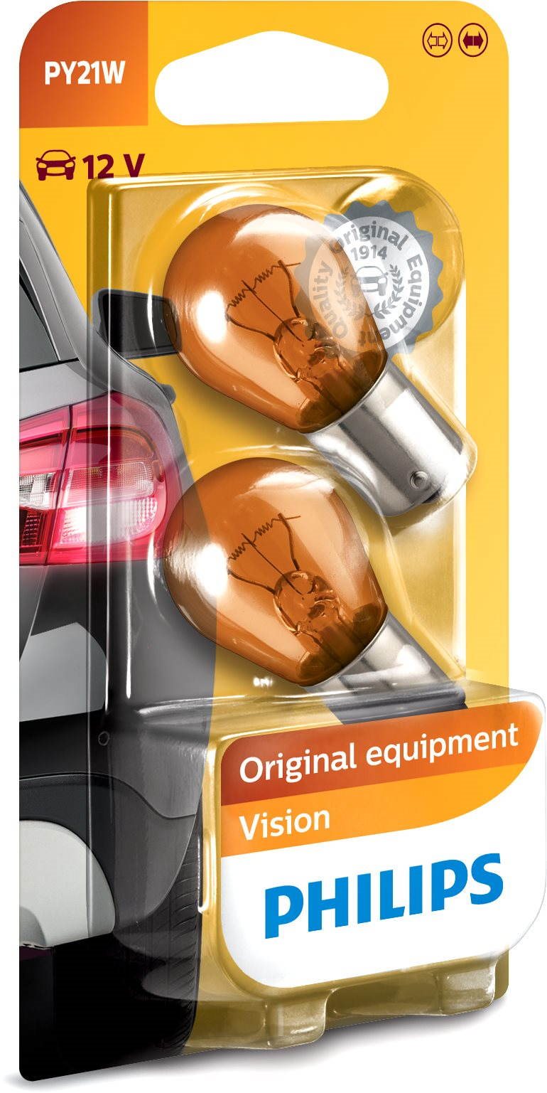PHILIPS PY21W 2 ks Autožiarovka