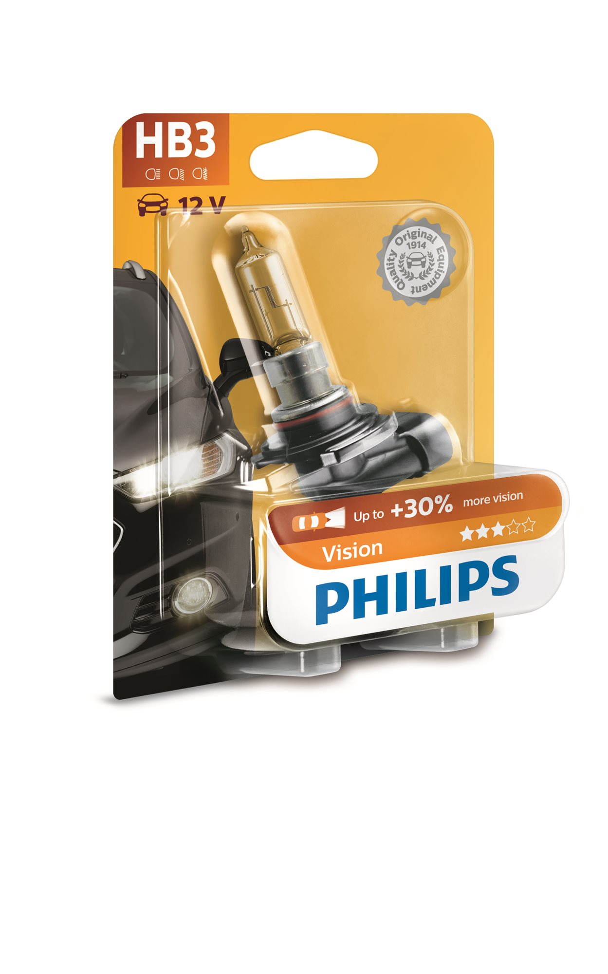 PHILIPS HB3 Vision 1 ks Autožiarovka