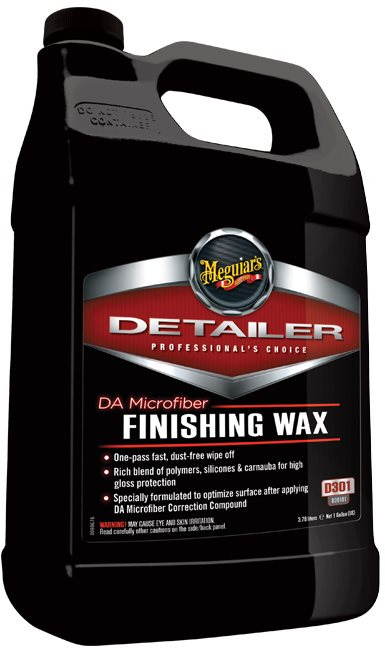 MEGUIAR'S DA Microfiber Finishing Wax, 3,78 l Vosk na auto