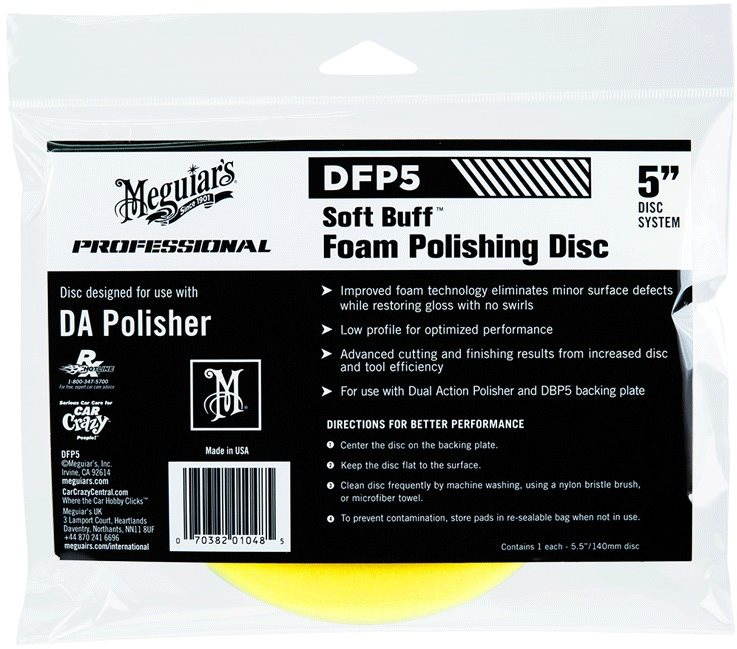 Meguiar's Soft Buff Foam Polishing Disc 5" Leštiaci kotúč