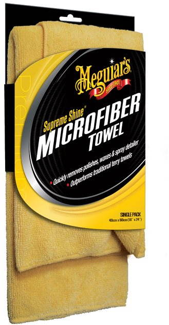 MEGUIAR'S Supreme Shine Microfiber Towel Čistiaca utierka