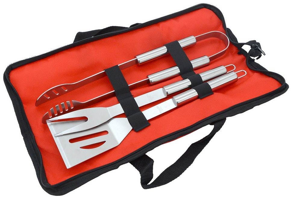 Cattara Grilovacie náradie súprava 3 ks textil bag Grilovacia sada