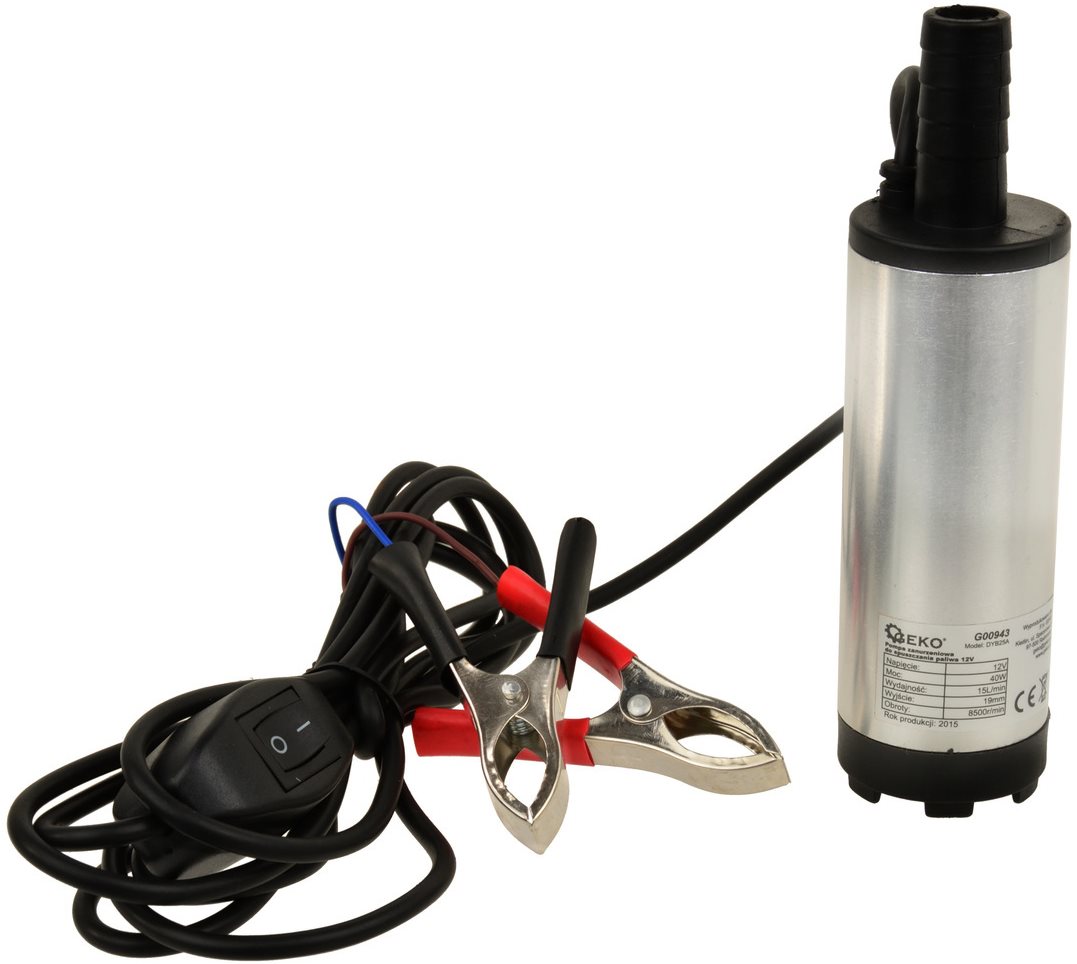 Čerpadlo na naftu, 12 V, 15 l/min, priemer 37 mm, 40 W Čerpadlo na...