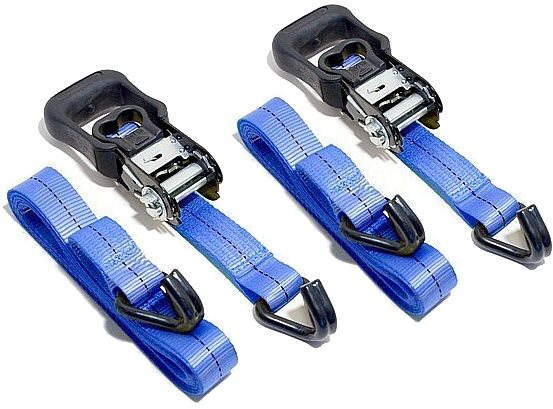 COMPASS Popruh s račňou a hákmi 2 ks 400daN 32 mm × 4,90 m TÜV...