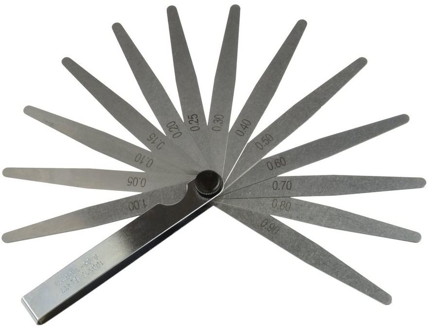 GEKO Mierky škárové, 13 ks, 0,05 – 1 mm Náradie pre automechanikov