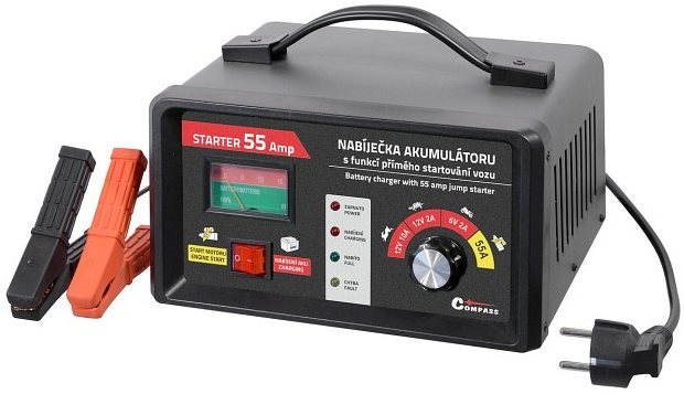 Compass Nabíjačka 6/12V 2/10 / 55A STARTER Nabíjačka autobatérií