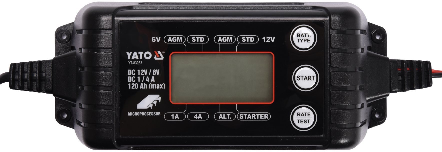 COMPASS Nabíjačka 4 A 6/12 V PB/GEL LCD display Nabíjačka autobatérií