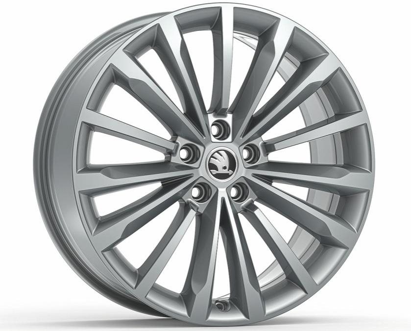 Škoda Koleso z ľahkej zliatiny TRINITY 19“ pre SUPERB III Alu disk