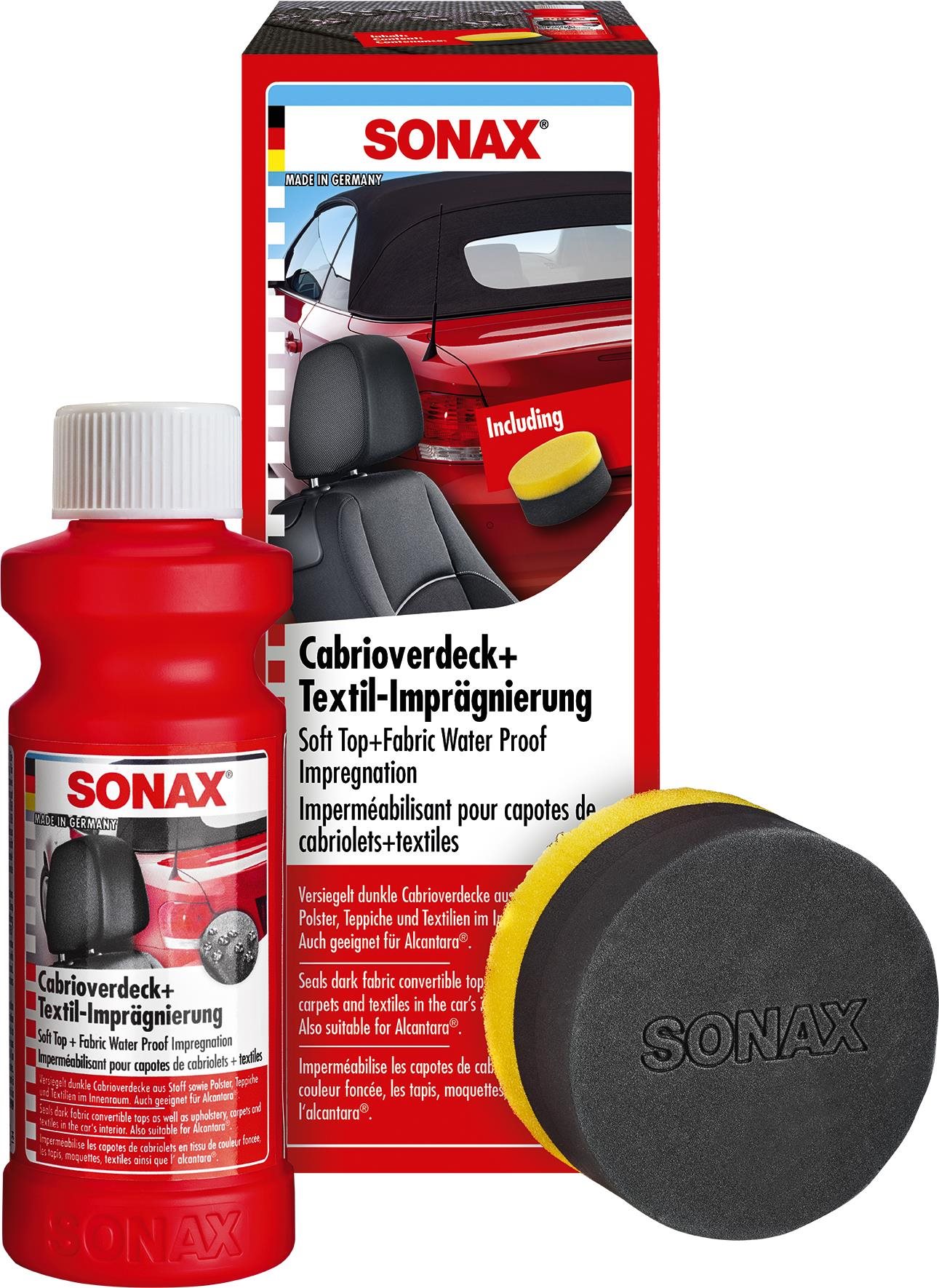 Sonax Impregnácia kabrio a textílií Prípravok