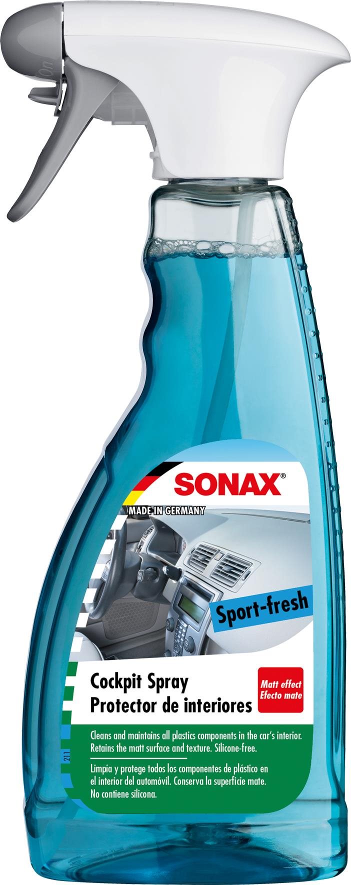 Sonax Műszerfal tisztító - Sport Fresh - matt Műanyag felújító