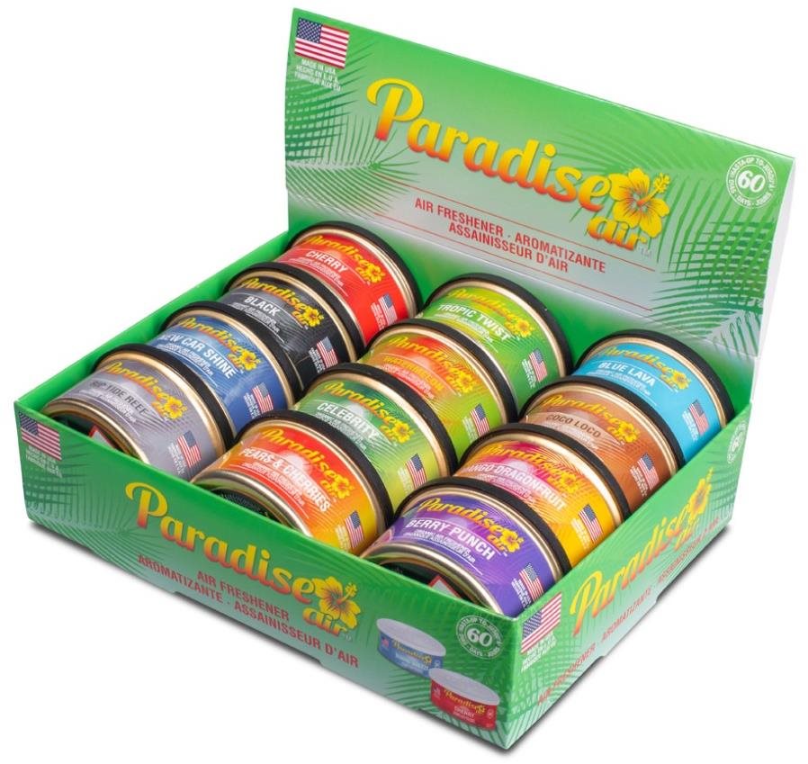Paradise Air sada 12 vôní Osviežovač vzduchu