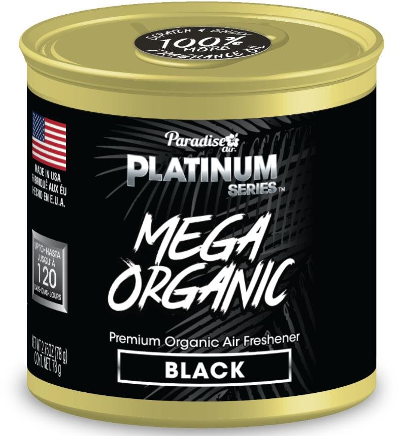 Paradise Air Mega Organic Air Freshener 78 g vôňa Black Osviežovač...