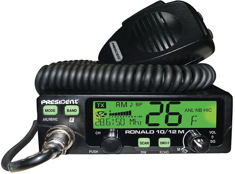 PRESIDENT RONALD 10 / 12M Rádiostanica