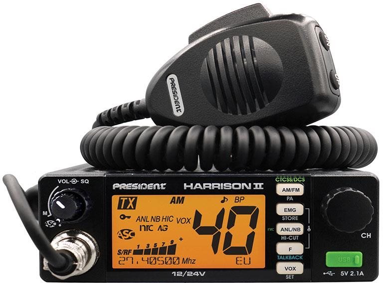 PRESIDENT HARRISON II ASC) Rádiostanica