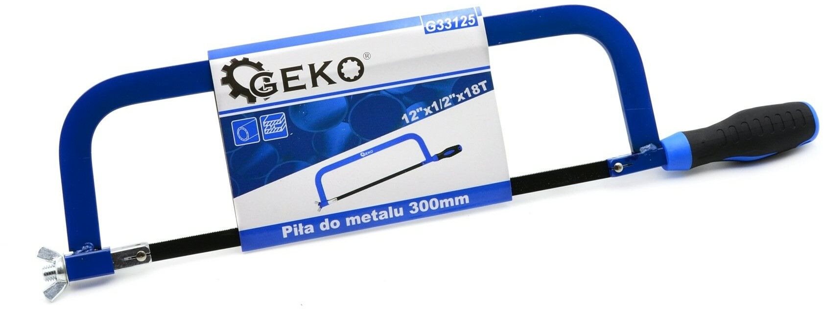 Geko ručná píla na železo 300 mm Píla