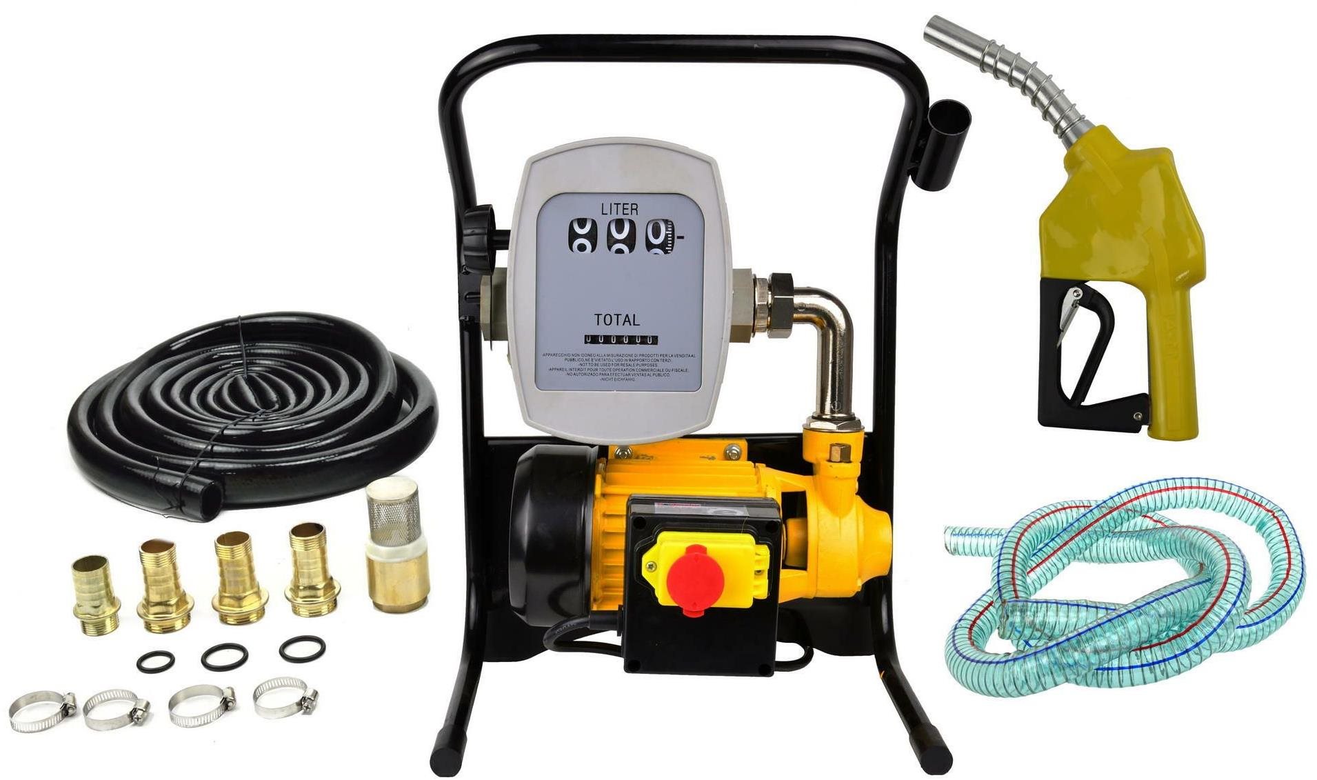 Geko čerpacia stanica s počítadlom 600 W 230 V Čerpadlo na naftu