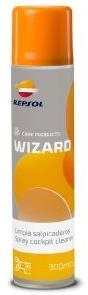 Repsol Wizard Limpia Salpicaderos Lavan spray Műanyag felújító