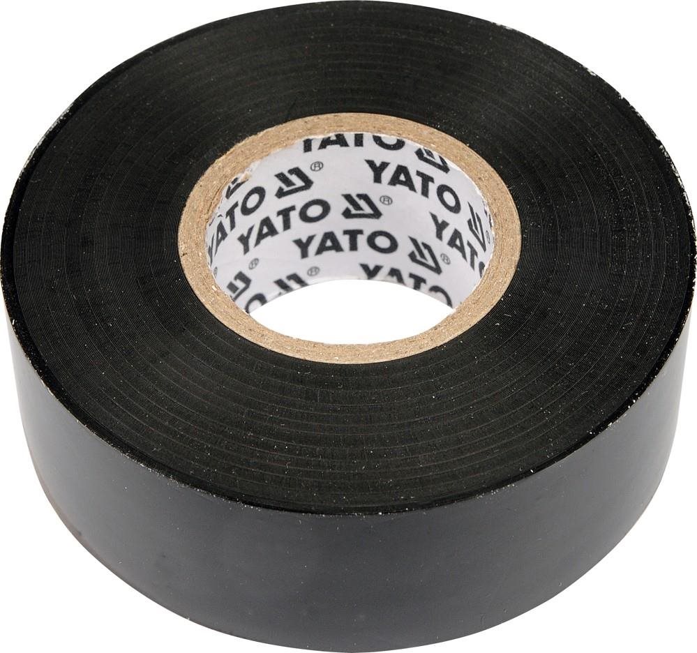 Yato Szigetelőszalag, 25×0,19 mm×20 m, fekete Szigetelőszalag