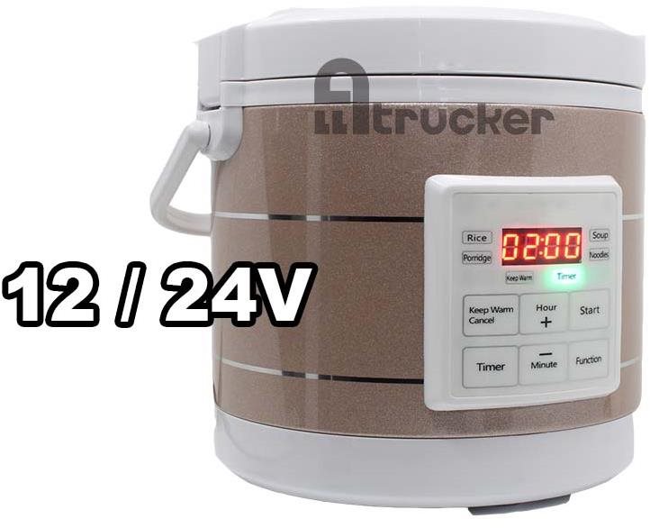 Alltrucker Ryžovar 12 V / 24 V 1,6 l Termohrnček