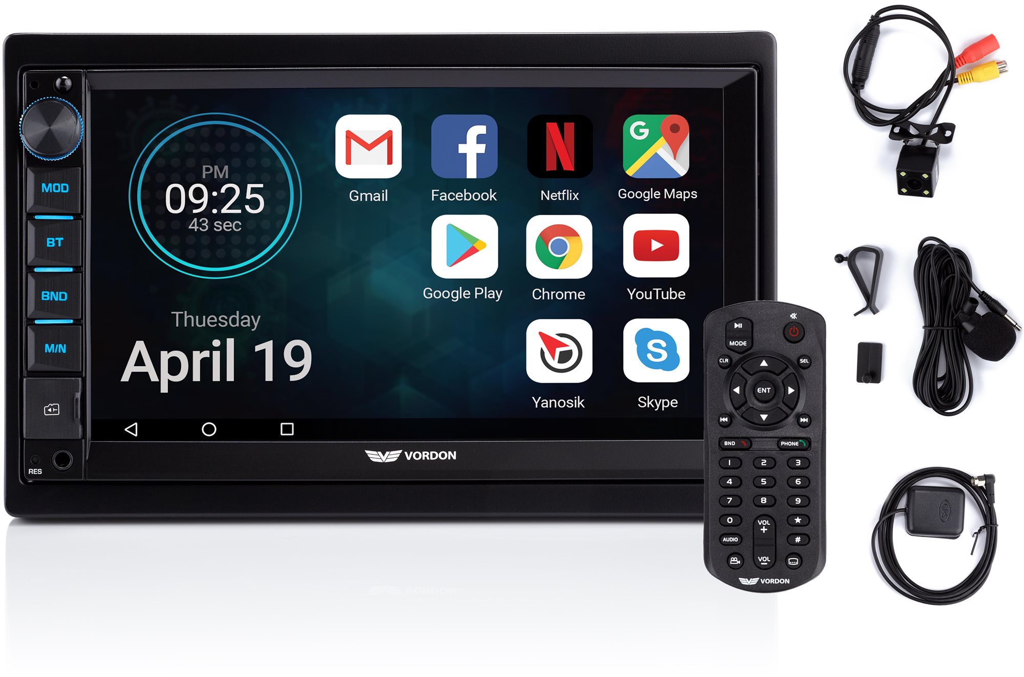 Vordon AC-8290U Belfast + Reversing camera Autorádio
